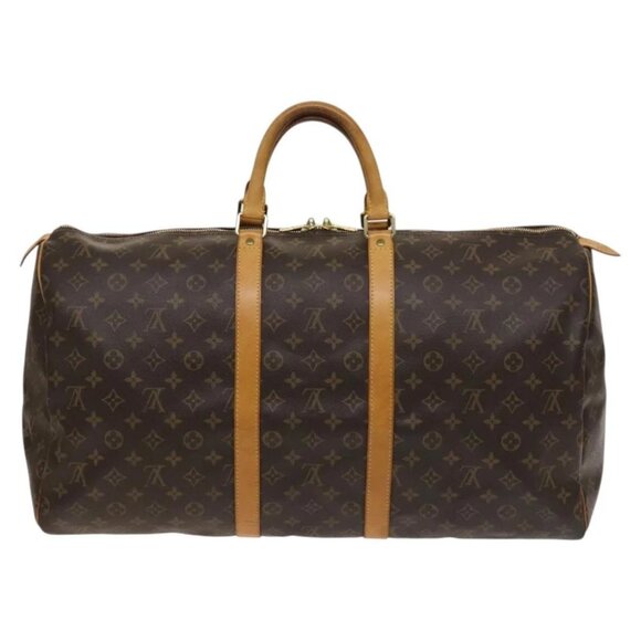 LOUIS VUITTON Monogram Keepall 55 Boston Bag - Picture 1 of 15